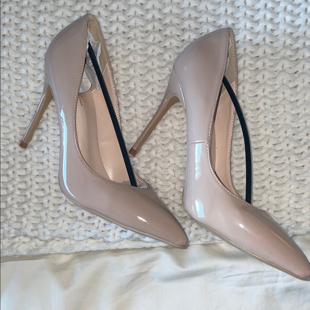 Elegant Nude Stiletto Heels